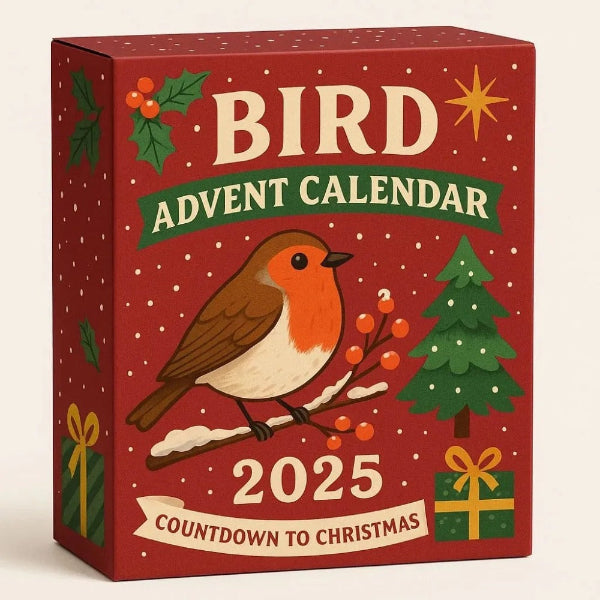 🐦 Fugle Adventskalender 2025 – JuleNedtælling med 24 søde mini-fuglefigurer
