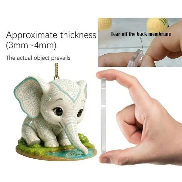 2025 Elefanter Jule Nedtællingskalender