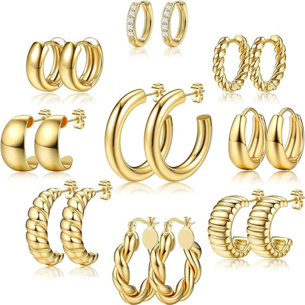 Pairs Ohrringe - Gold
