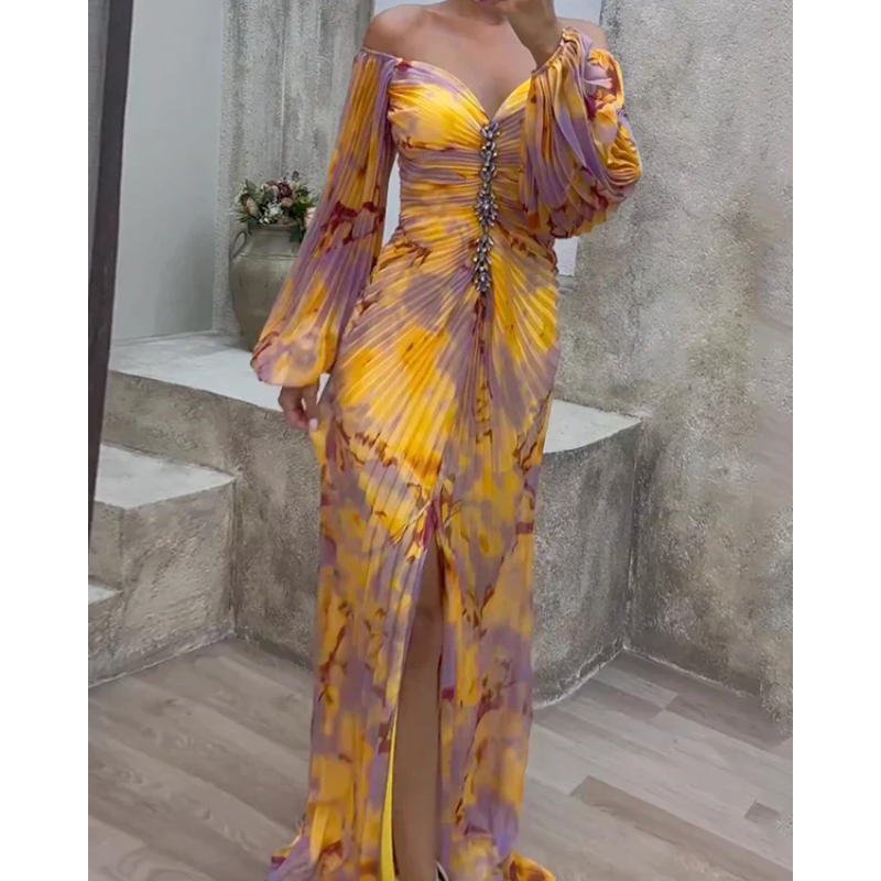 Kristine™ | Elegant kjole med V-halsudskæring