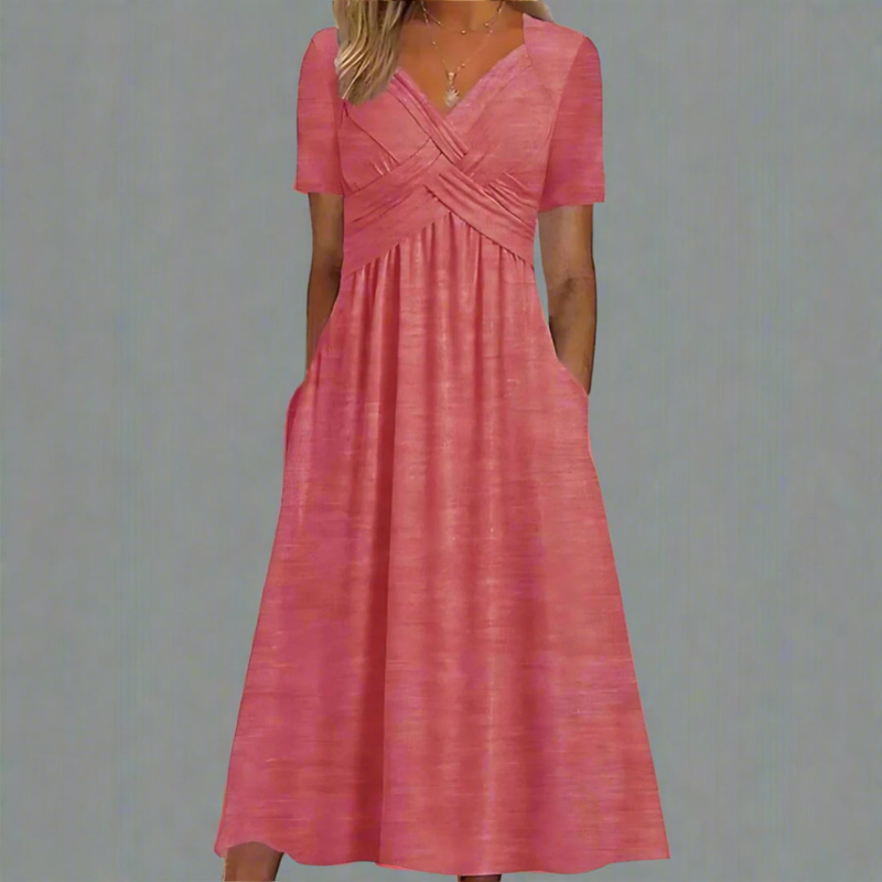 Sofia™ | Elegant midi-kjole