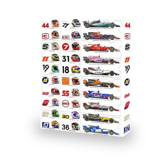 F1 Adventskalender (2025-udgave)