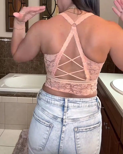 Dagmar™ | Sexet blonde trusse i ensfarvet design