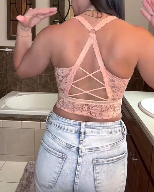 Dagmar™ | Sexet blonde trusse i ensfarvet design