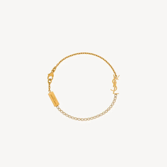 YSL - diamond saint luxury armbånd - guld