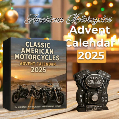 🏍️ Klassiske Motorcykler Julekalender 2025