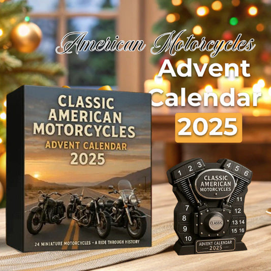 🏍️ Klassiske Motorcykler Julekalender 2025