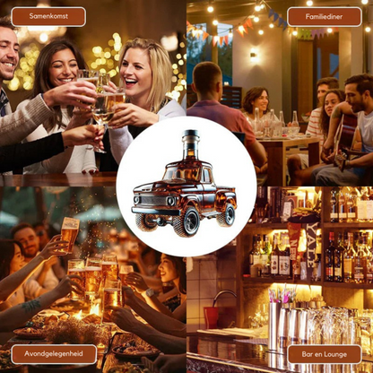 🚗🥃 Limited Edition – Auto Whiskyflaske