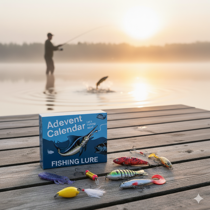 🎣 24 Dages Fiskegrej Adventskalender