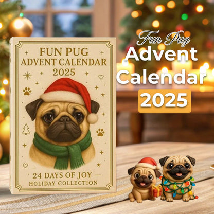 🐾🎄 Sjov Mops Julekalender 2025