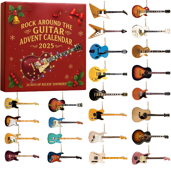 2025 Rock Around the Guitar Adventskalender🎸🎄