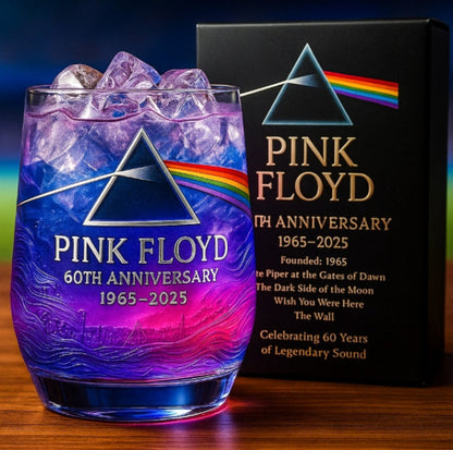 🔥 Pink Floyd 60-års Jubilæums Whiskeyglas