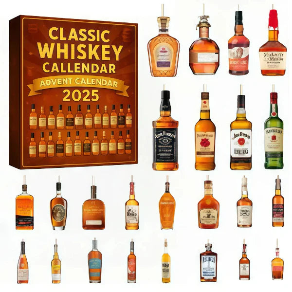 Classic whiskey calendar 2025