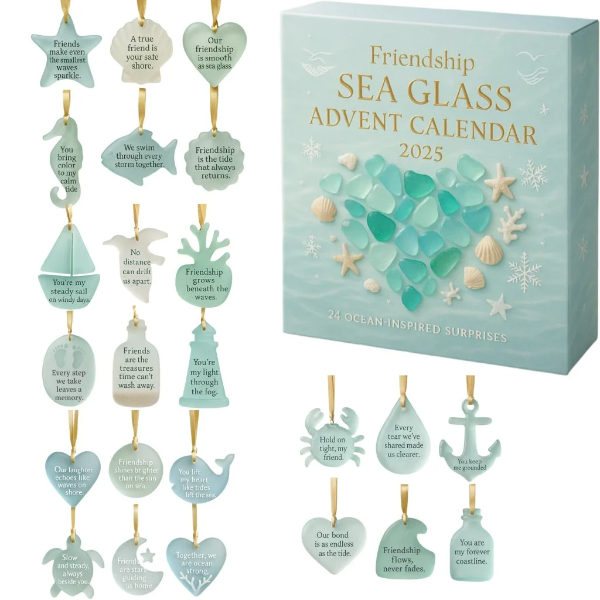 🌊Friendship Sea Glass Julekalender 2025