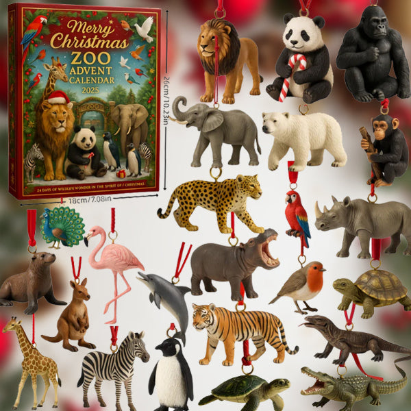 🎄 Glædelig Jul Zoo Adventskalender 2025