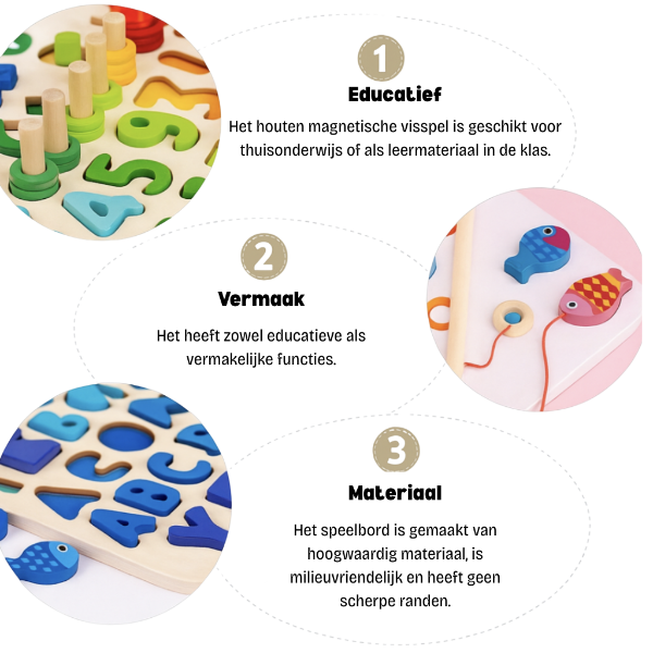 Woods™ | Udvikl færdighederne – Montessori træspilbræt