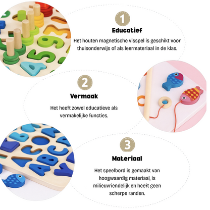 Woods™ | Udvikl færdighederne – Montessori træspilbræt