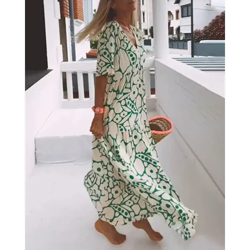 Christine™ | Flydende og let kjole til sommer