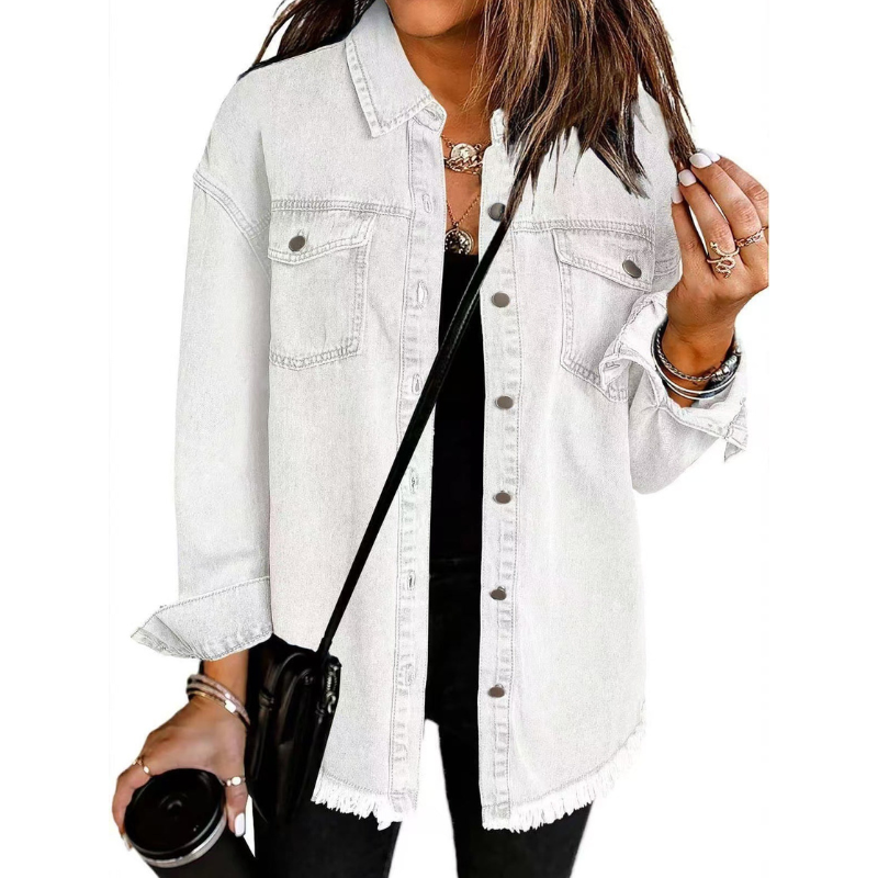 Stefania™ | Tidløs denimjakke