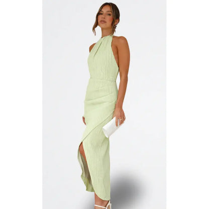 Ceila™ | Plisseret midi-kjole