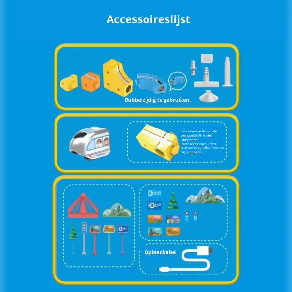 MagniTrack – Kreativ & Elektrisk – Anti-Gravity Elektrisk Tog