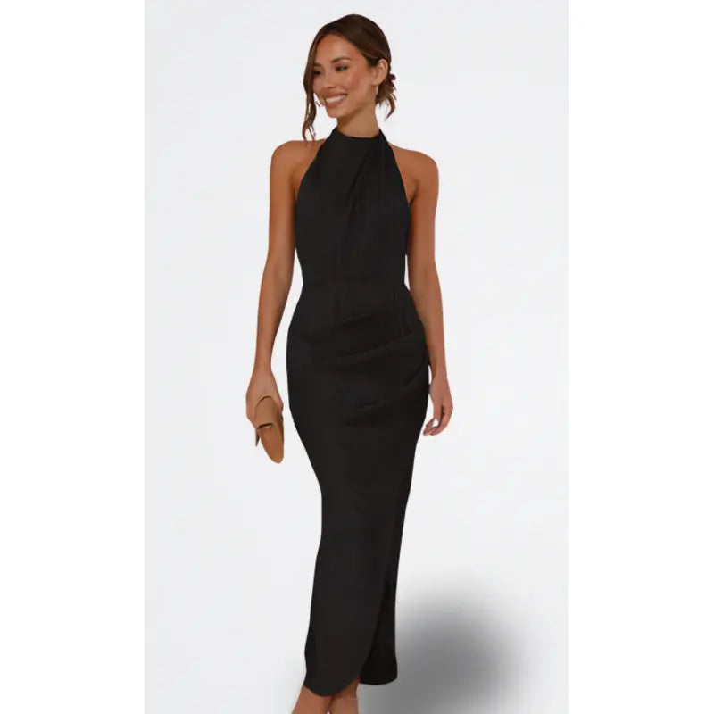 Ceila™ | Plisseret midi-kjole