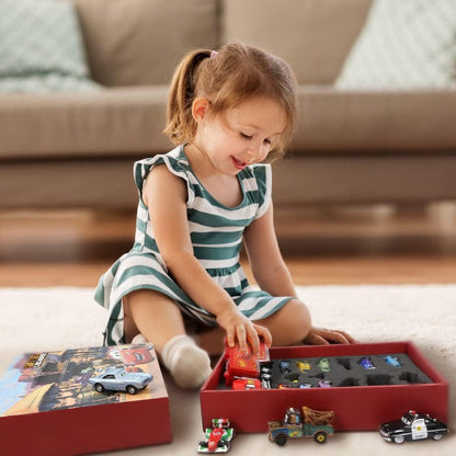 15-dele Die-Cast Legetøjsbil Sæt – Premium 1:55 Skala Samling 🚗🎁