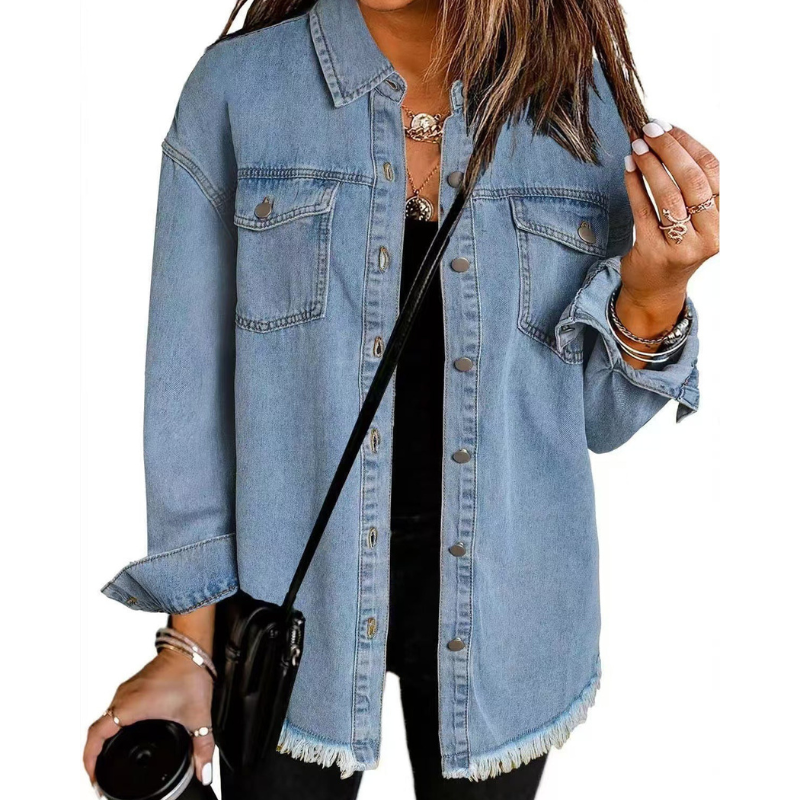 Stefania™ | Tidløs denimjakke