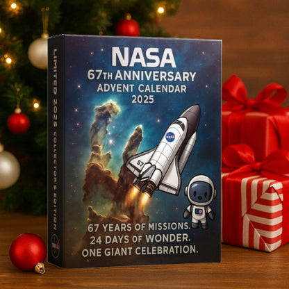 🚀 NASA 67-års Jubilæum Julekalender 2025 – Samlerudgave 🌌👩‍🚀