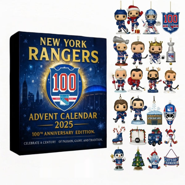 🥅 New York Rangers 100-års Jubilæum Julekalender 2025 💯🏒🗽