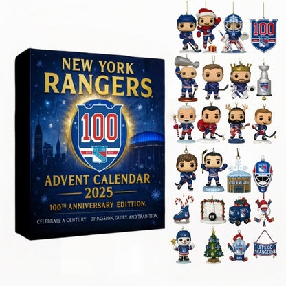 🥅 New York Rangers 100-års Jubilæum Julekalender 2025 💯🏒🗽