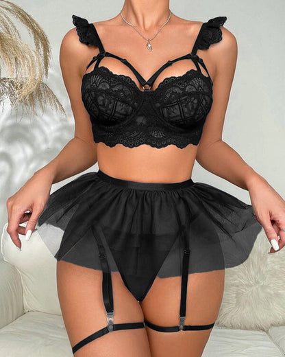 Vilde™ | Gennemsigtigt sexet blonde undertøj