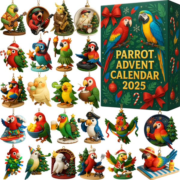 🦜 Papegøje Adventskalender 2025
