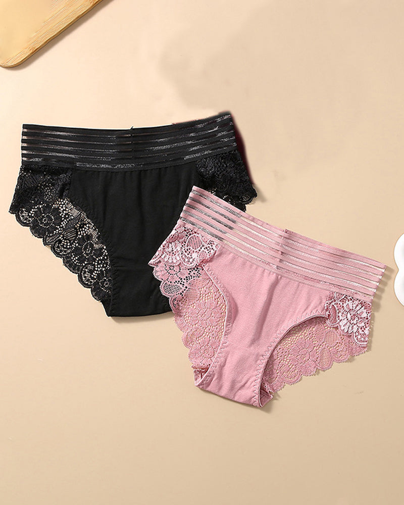 Hedda™ | Blonde trusser med bred talje