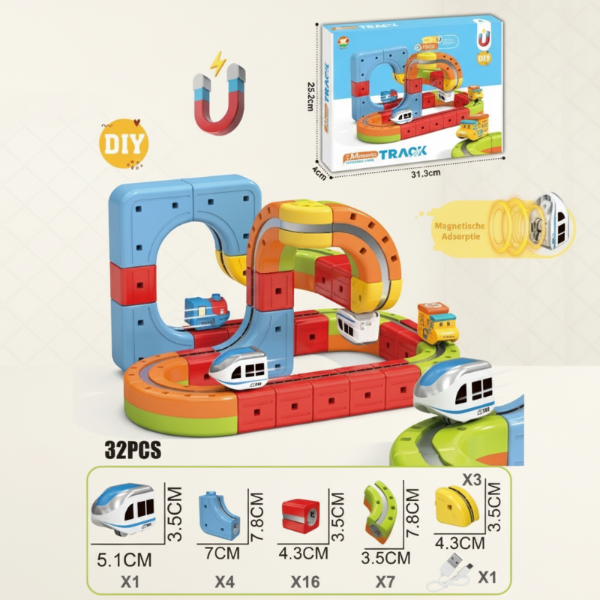 MagniTrack – Kreativ & Elektrisk – Anti-Gravity Elektrisk Tog