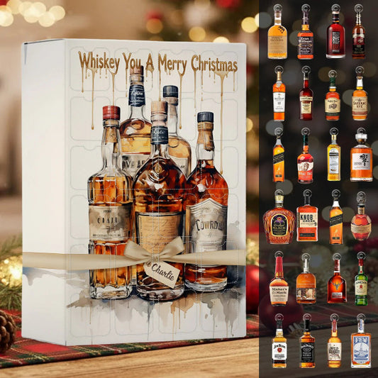 🥃 Whisky-tema Julekalender (med dekorationer) 🎄