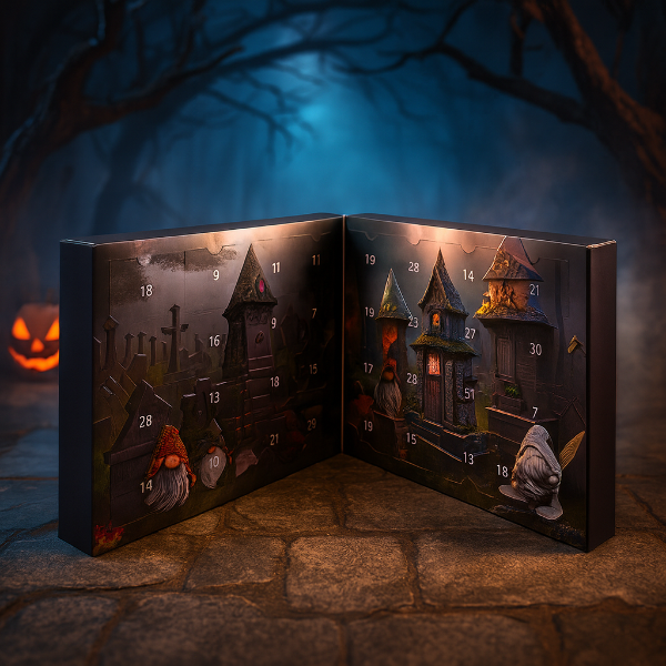Gnome halloween kalender