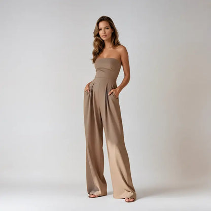 Malene™ | Stropløs jumpsuit
