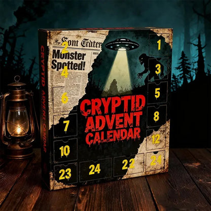🦍🛸 2025 Cryptid Julekalender – Pak det Ukendte Ud Denne Jul 🎁👽