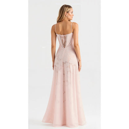 Naya™ | Lang kjole med tynde stropper