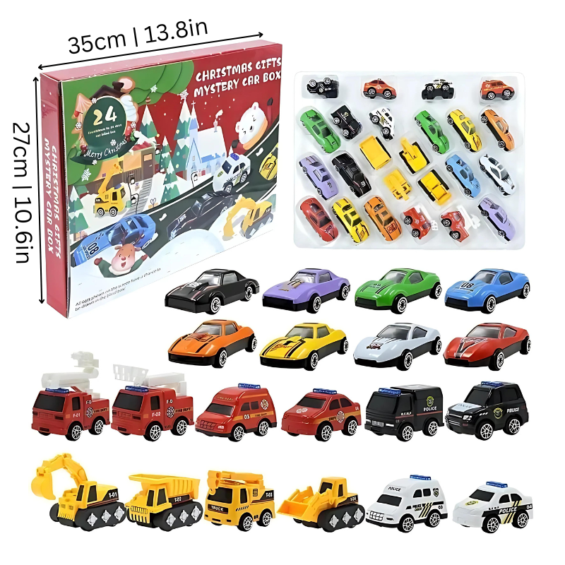 Alloy toycar julekalender
