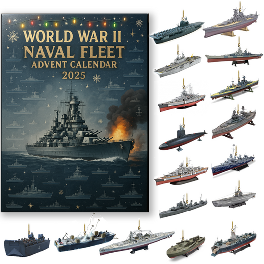 WWII Naval Fleet Adventskalender 2025 – 24 Dage med Ikoniske Krigsskibe