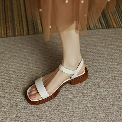 Ricci™ - Afslappet sandal i læder