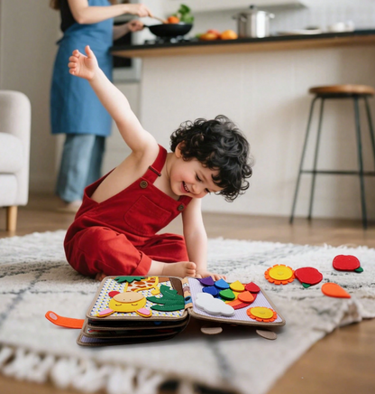 Montessori Busy Book – Lær mens du leger