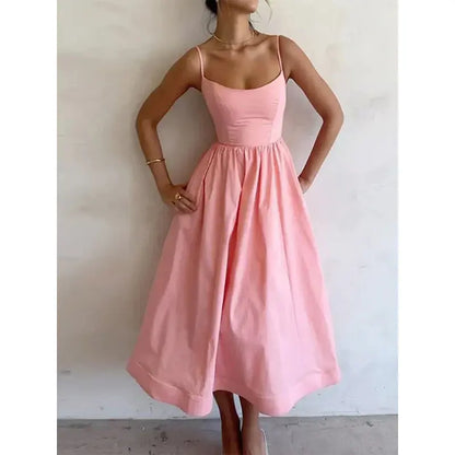 Jovie™ - Kjole med spaghettistropper