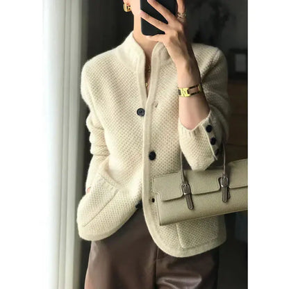 Claire™ | Cardigan i kashmirblanding