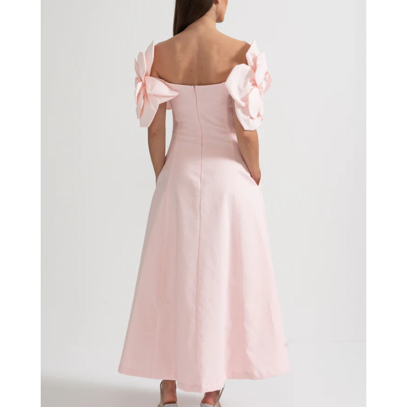 Merle™ |  Blomstret midi-kjole