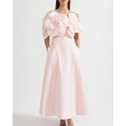 Merle™ |  Blomstret midi-kjole