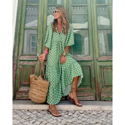 Fleur™ | Boheme Maxi Kjole