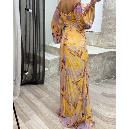 Kristine™ | Elegant kjole med V-halsudskæring